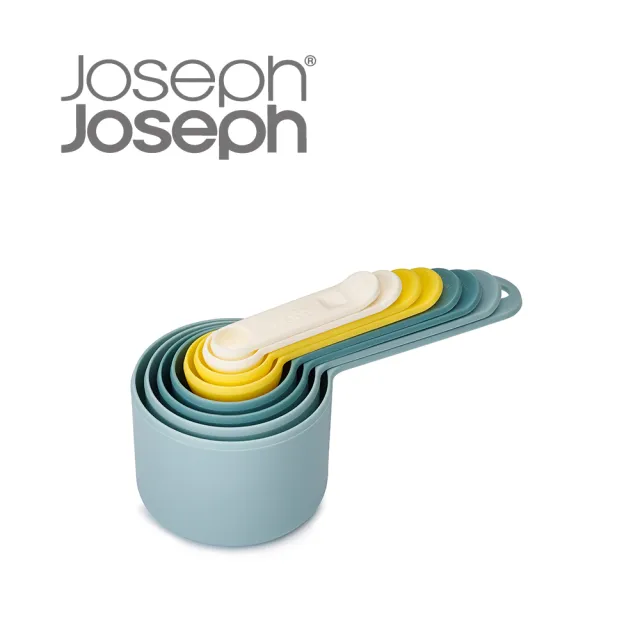 【Joseph Joseph】量杯量匙八件組(新自然色、天空藍、彩色)