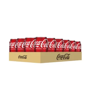 福利品/即期品【Coca-Cola 可口可樂】易開罐330ml x24入/箱