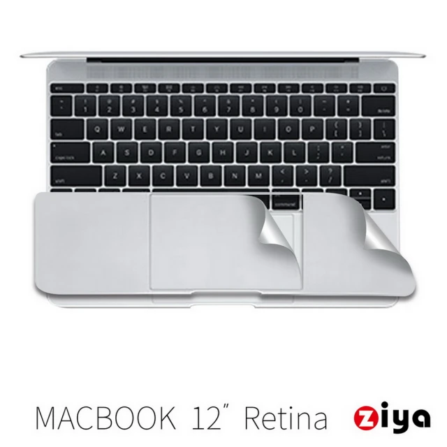 【ZIYA】Apple MacBook 12吋 Retina 手腕貼膜/掌托保護貼(沉穩煉灰款)