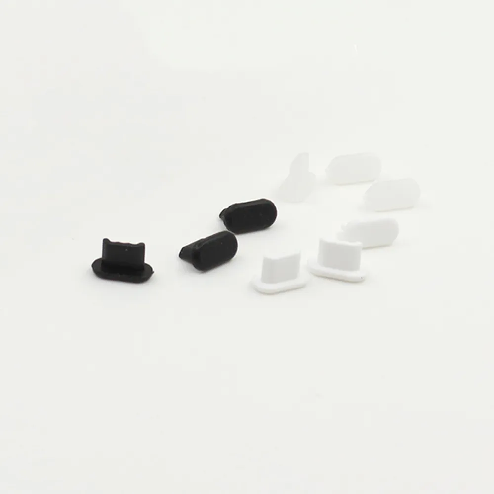【東京御用Ninja】iPhone SE通用款矽膠取卡針+耳機孔塞+傳輸底塞(黑+白+透明套裝超值組)