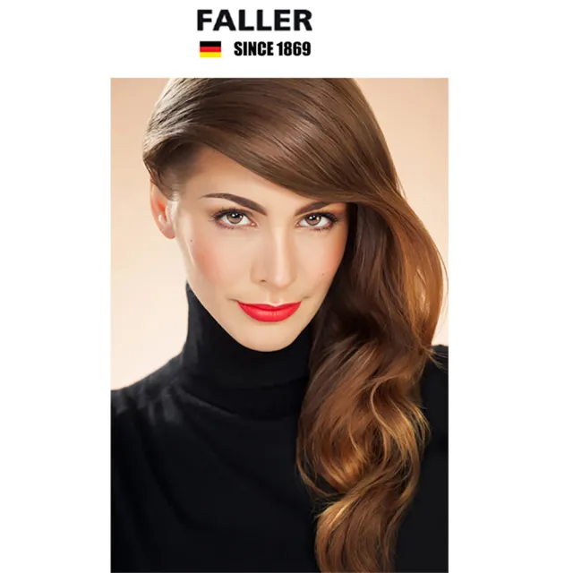 【FALLER 芙樂】陶瓷負離子金屬捲髮梳43MM獨特內縮式管身(捲髮梳/梳頭造型美容/雙11)