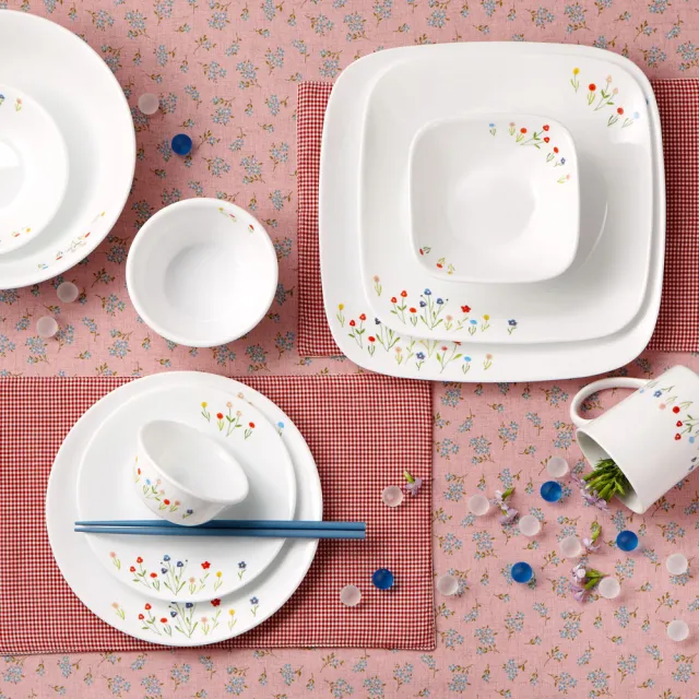 【CORELLE 康寧餐具】春漾花朵12.25吋腰子盤(611)