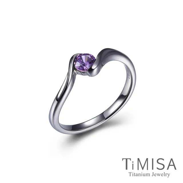 【TiMISA】美好時光 純鈦戒指(4色可選)
