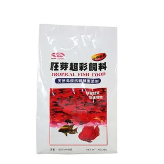 【Mr.AQUA】胚芽超彩飼料-大粒 1kg(2包)