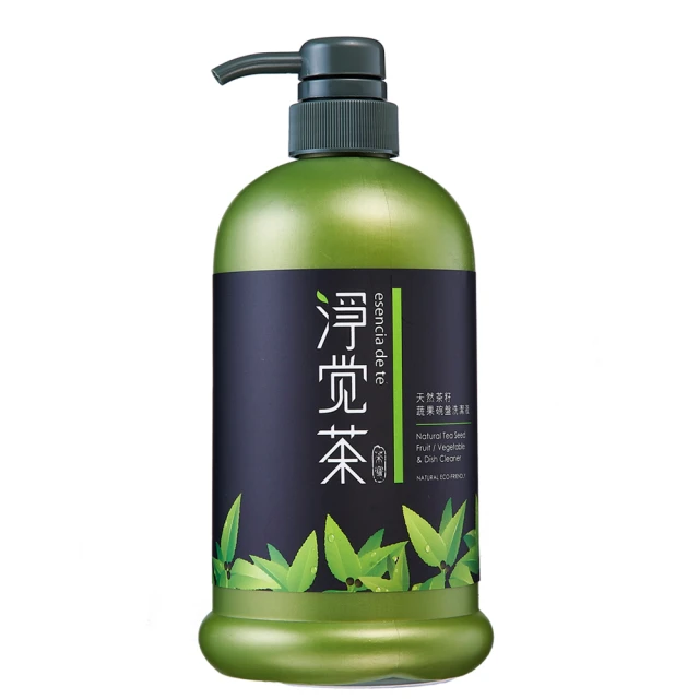 茶寶 淨覺茶 茶籽碗盤蔬果洗潔液(800ml)