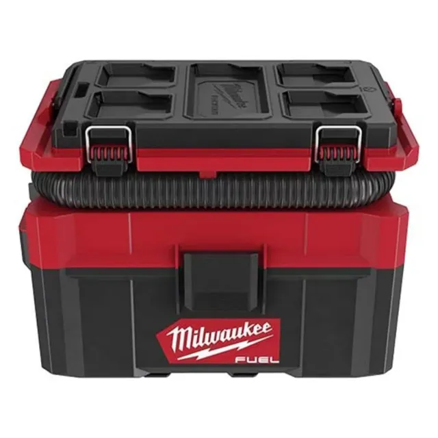 【Milwaukee 美沃奇】18V鋰電無碳刷配套乾濕兩用吸塵器 空機(M18FPOVCL-0)