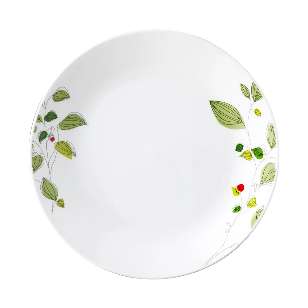 【CORELLE 康寧餐具】10吋平盤-綠野微風(110)