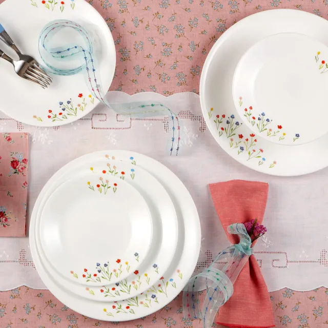 【CORELLE 康寧餐具】春漾花朵473ml韓式湯碗(416)