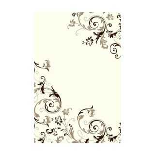 【范登伯格】比利時 圓舞曲蔓藤飛舞絲質地毯(50x70cm)