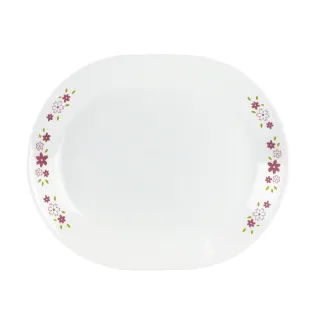 【CORELLE 康寧餐具】花漾派對12吋腰子盤(611)