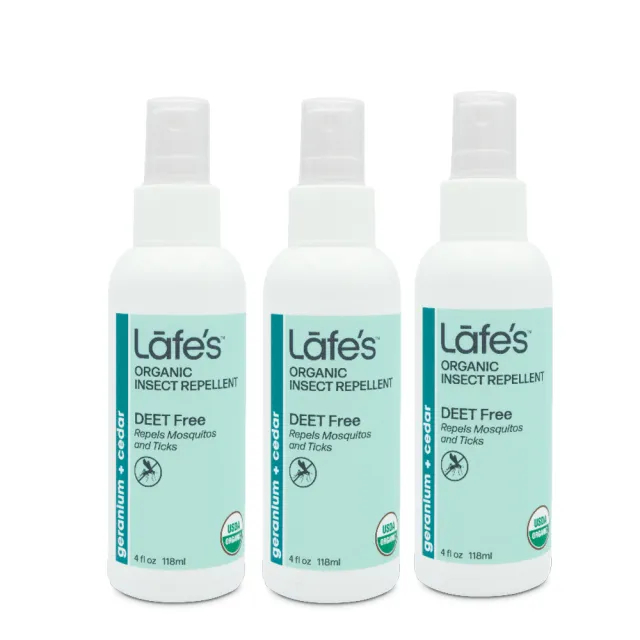 【Lafes organic】有機全家防蚊液(3入)