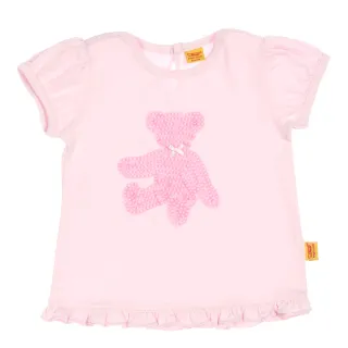 【STEIFF德國精品童裝】熊頭童裝 公主袖短袖T恤(短袖上衣)