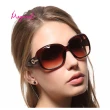 【MEGASOL】寶麗萊UV400摺疊偏光太陽眼鏡(晶鑽款超值2套MS6214Z-2)