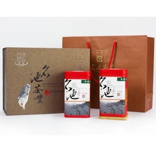 【名池茶業】五分熟香凍頂烏龍茶葉禮盒150gx2罐(共0.5斤)