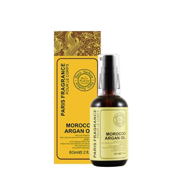 這款巴黎香氛摩洛哥堅果賦活金萃護髮油，富含有機乳油木果油、有機玫瑰果油與蛋黃油，能深入修復受損髮質，對抗日曬傷害，讓頭髮更健康、柔順、光澤。含有高單位不飽和脂肪酸，如亞麻仁酸、油酸、棕櫚酸、硬脂酸等，強化頭髮結構，提升髮絲強韌度。適合日常使用，讓秀髮煥發自然魅力。