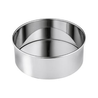 【日本霜鳥QueenRose】15.5cm活動式不銹鋼圓型蛋糕模-S(日本製)