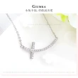 【GIUMKA】短項鍊．十字架．銀色(情人節禮物)