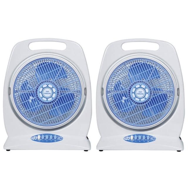 【雙星】10吋手提涼風扇(TS-1006/兩入組)