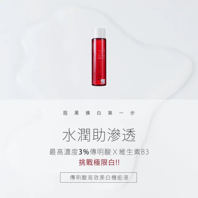 【MOMUS】傳明酸高效美白機能液(120ml)