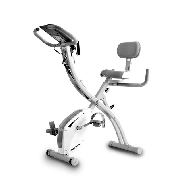 TOKUYO督洋 TB-199W 健身車搭載先進三合一XBR變型系統，提供全靜音雙向皮帶傳動，附拉繩設計，讓您在家輕鬆進行纖臂、瘦腰、翹臀等多種訓練。TRX控俏折功能方便收納，適合各種健身需求，高效燃脂塑形，打造完美身材！無論初學者或進階使用者，這款家用健身車都能滿足您的有氧運動與核心訓練需求，助力健康生活。
