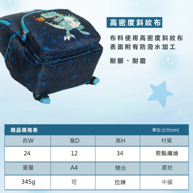 【IMPACT 怡寶】小美人魚／巴斯光年／獨角獸／異想恐龍後背包-多款任選(超輕量345g-380g)