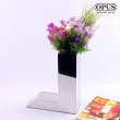 【OPUS 東齊金工】不鏽鋼藝術系列 金屬鏡面花器(L形花瓶 VS080)