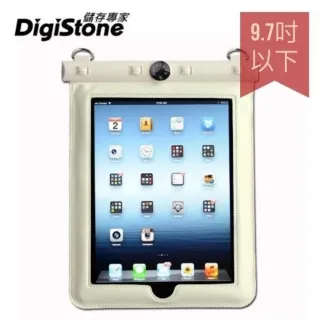 【DigiStone】iPad 9.7吋平板電腦防水袋(溫度計型白色x1P)