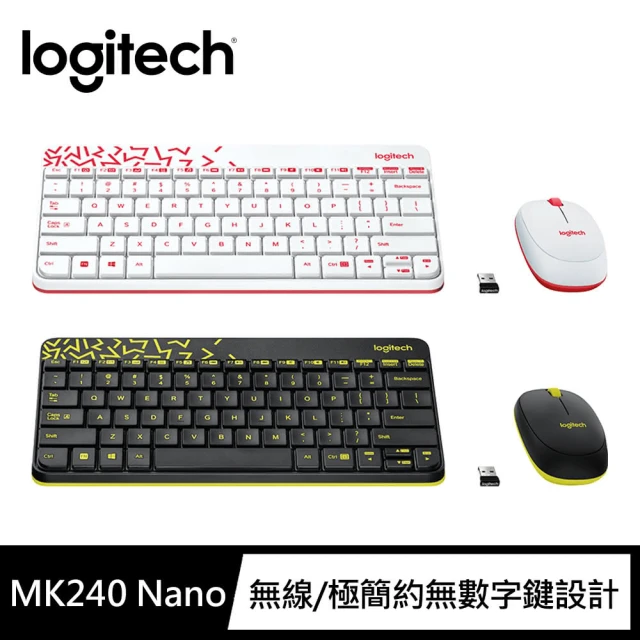 Logitech 羅技 MK370無線鍵鼠組企業版(石墨灰)