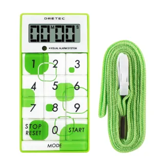 【dretec】炫彩計算型計時器-綠色(T-148GN)