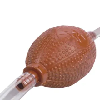 【品閒】茶盤茶道六君子PVC排水球-茶色(附3M透明排水管組)