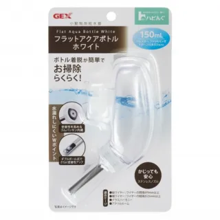 【GEX】扁平型鼠用水瓶150CC（透視屋600型用）(小動物飲水器)