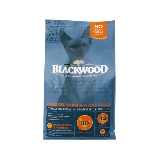 【BLACKWOOD 柏萊富】室內貓全齡優活配方（雞肉+糙米）13.23磅/6kg