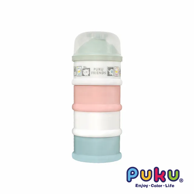 【PUKU 藍色企鵝】棉花糖四層奶粉盒