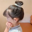 【安朵童舖】現貨兒童韓系女童珍珠皇冠髮圈公主髮圈皇冠髮圈丸子頭頭飾髮飾(008)