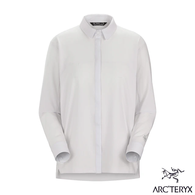 EPISODE 休閒寬鬆拉鏈棉質長袖襯衫E35302（白）優