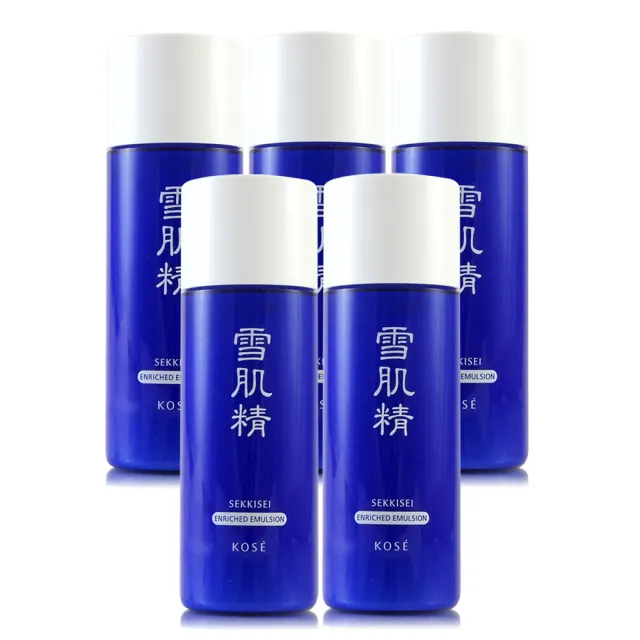 【KOSE 高絲】雪肌精乳液33ml*5(專櫃公司貨)
