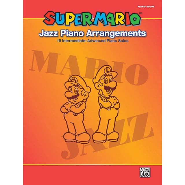 Kaiyi Music 凱翊音樂 超級瑪利歐爵士編曲 中/高級鋼琴獨奏譜 Super Mario™ Jazz Piano Arrangements