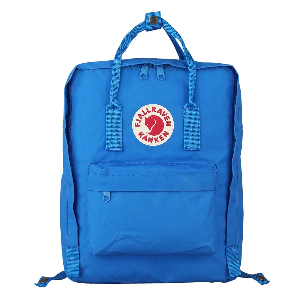 【Fjallraven】瑞典北極狐 Kanken Classic 瑞典書包/空肯包/方型後背包(中/聯合藍)