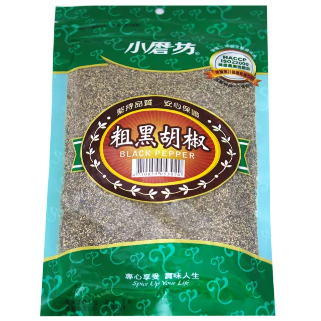 【小磨坊】粗黑胡椒200g