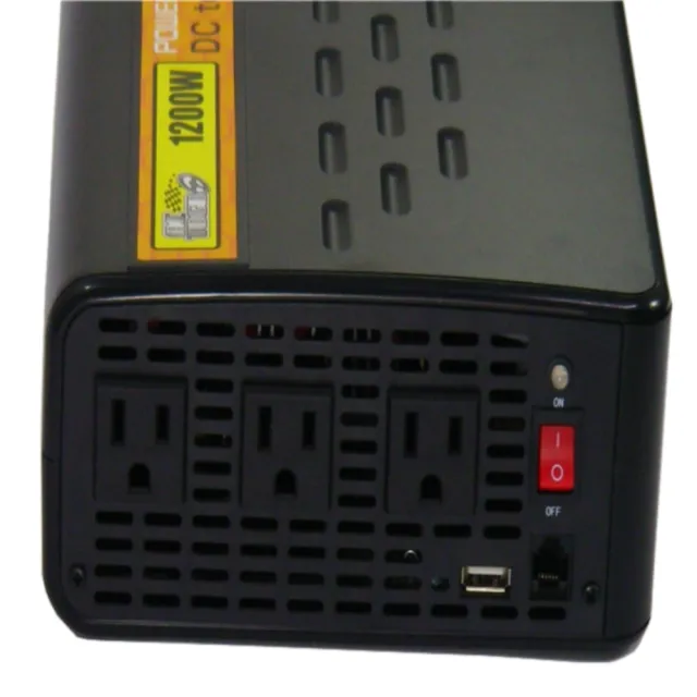1200W+USB大功率電源轉換器+2入高級胎壓表