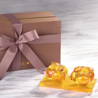 【琉璃工房 LIULI LIVING】連連好事 入厝禮/轉任/感謝(送禮/琉璃/禮物/水晶/藝術品/禮贈/企業)