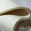 【S&K】天絲乳膠防蹣蜂巢獨立筒床墊(雙人加大6尺)