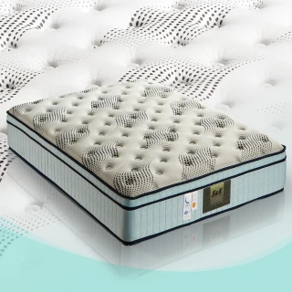 【S&K】天絲防蹣抗菌蜂巢獨立筒床墊(雙人5尺)