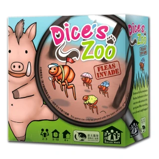 【新天鵝堡桌遊】動物骰：跳蚤擴充 Dice’s Zoo: Fleas Invade(全家一起來)