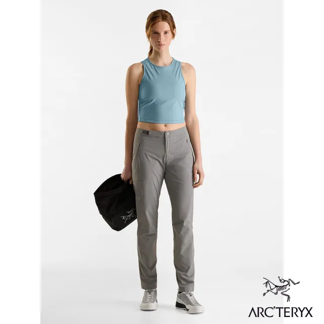 【Arcteryx 始祖鳥官方直營】女 Gamma 輕量軟殼長褲(太空灰)