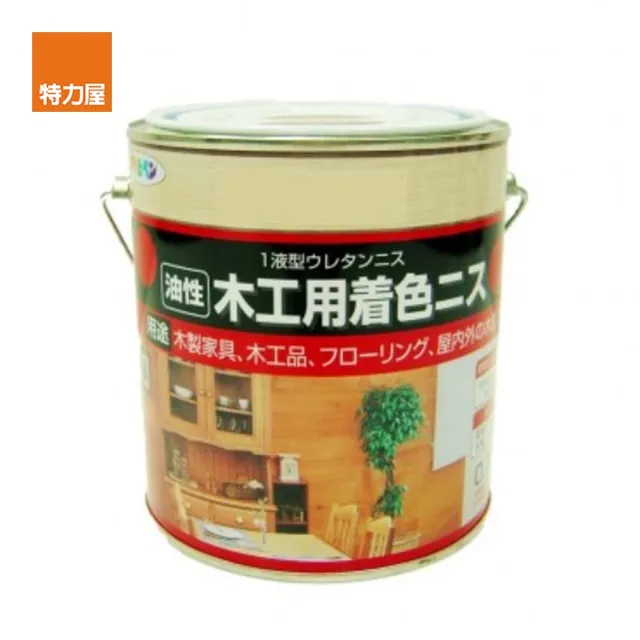 【特力屋】日本Asahipen 木器著色清漆 透明亮光 0.7L