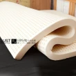 【LUST】5尺100%純乳膠床墊 CERI純乳膠檢驗《含收納袋/白色棉布》 泰國乳膠床