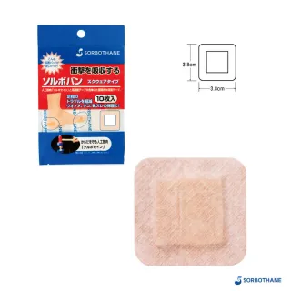 【SORBOTHANE】日本舒宜保 SORBO 保護貼1入 (方型10枚/入)(保護貼)