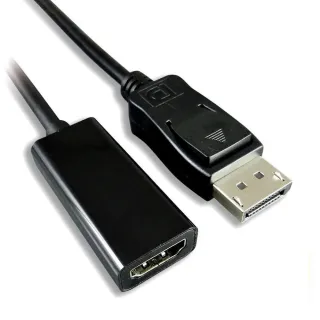 【AMBER】DisplayPort 轉 4K HDMI 訊號轉換線(DP轉HDMI 4K 支援2160P)