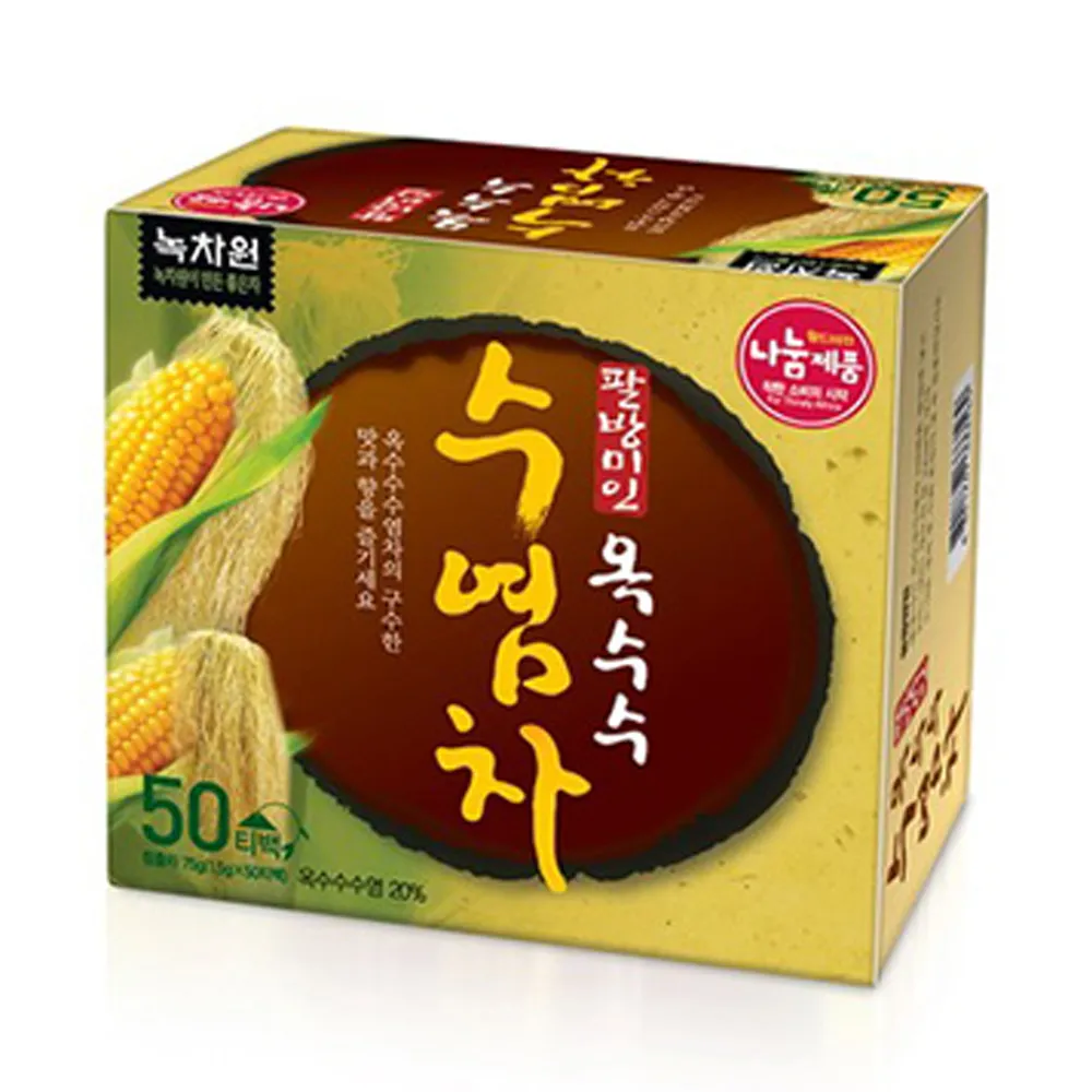 【NOKCHAWON】韓國玉米鬚茶包75g/盒(1.5g*50包)